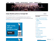 Tablet Screenshot of campomusic.org